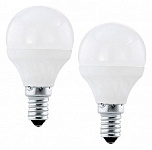 Набор ламп светодиодных Eglo LM_LED_E14 E14 6Вт 4000K 10776