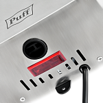 Электросушитель для рук PUFF-8950 высокоскоростной, антивандальный, хром 1 кВт (1401.381), фото 4