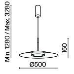 Подвесной светильник Maytoni MOD041PL-L15W3K1, фото 3