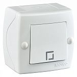 Выключатель одноклавишный Mono Electric Octans IP20 104-010101-100, фото 2