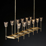 Люстра на штанге Imperiumloft Rh Torche De Verre Linear Chandelier 12 40.1548, фото 2