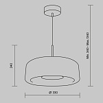 Подвесной светильник Maytoni MOD127PL-L6SG, фото 4