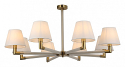 Люстра на штанге ILLUMICO BRASS IL0501-8P-79 BRASS, фото 2