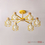 Люстра на штанге Imperiumloft Corf Yellow CORF-B01, фото 3