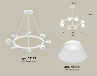 Подвесная люстра Ambrella Light XB XB9195100, фото 4