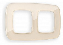 Рамка на 2 поста Ambrella Volt OMEGA OF350302
