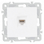 Розетка Ethernet RJ-45 без рамки Arte Milano am-206 206.45-1.white, фото 2