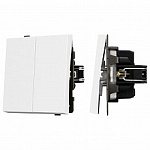 Выключатель двухклавишный без рамки Arlight SWT 054058