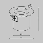 Комплектующие для систем освещения с токоведущими элементами Technical TRA130RSC-2B, фото 4