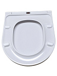 AQ0199-00 крышка-сиденье для унитаза ЛЕЯ AQ1199-00, AQ1199T-00,белая, фото 4