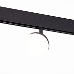 ST358.436.07 Магнитный трековый светильник Черный LED 1*7W 3000K 520Lm Ra>80 120° IP20 L120xW90xH192 СКАЙЛАЙН 48V