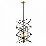 Люстра на штанге Indigo Trionfo 10020/8R Black, фото 3