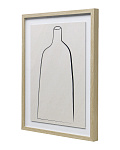 Постер Minimal Vase с дубовой рамой, фото 3