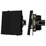 Выключатель двухклавишный без рамки Arlight SWT 054544, фото 2