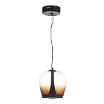 SL6014.413.01 Светильник подвесной ST-Luce Черный/Коричневый, Черный LED 1*17W 3000K РИПЛ, фото 2