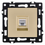 Розетка Ethernet RJ-45 без рамки Kollinger Asthetik AS-017GD