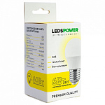 Лампа светодиодная LEDS POWER G45 E27 6Вт 3000K 006758, фото 4
