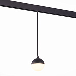 ST358.433.07 Магнитный трековый светильник подвесной Черный LED 1*7W 3000K 520Lm Ra>80 120° IP20 D90 СКАЙЛАЙН 48V