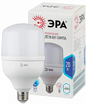 Лампа светодиодная Эра  E27 20Вт 4000K LED POWER T80-20W-4000-E27, фото 3