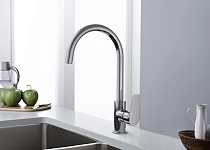 AQ1182CR БЕТТА смеситель Смесители для кухни, фото 3