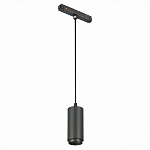 ST357.443.06 Магнитный трековый светильник подвесной ZOOM Черный LED 1*6W 4000K 667Lm Ra>80 10-60° I СКАЙЛАЙН 48V, фото 3