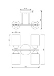 Люстра Freya FR5129PL-04W