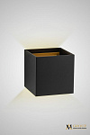 Накладной светильник AM-Group AM11 AM112-2X5W-BK+GD, фото 3
