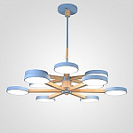 Люстра на штанге Imperiumloft TURNA Blue TURNA-DBL01