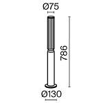 Ландшафтный светильник Outdoor O593FL-L12GF3K, фото 2