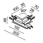 Комплектующие для встраиваемой трековой системы Technical TRA034CT-42.12B, фото 3