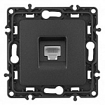 Розетка Ethernet RJ-45 без рамки Arte Milano am-217 217.45-1.black