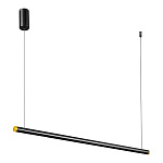 SL6238.413.01 Светильник подвесной ST-Luce черный/черный,латунь LED 1*28W 4000K ПАРИЛЛА, фото 3