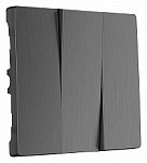 Клавиши для выключателя трехклавишного Werkel графит рифленый W1139004