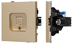 Розетка Ethernet RJ-45 и со шторками, без рамки Arlight SCT-TENDO 054592