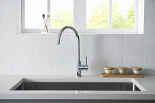 AQ1382CR ЕВРОПА смеситель Смесители для кухни, фото 4