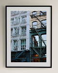 Интерьерный постер Fire Escapes, фото 2