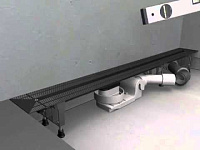 721671 Advantix Vario душевой лоток, проп. способность 0,55-0,6 л/с, L=300-1200, монтажная высота 70-95 мм, фото 4