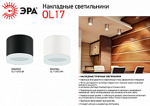 Накладной светильник Эра OL17 GX53 BK Б0049028, фото 4