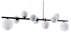 Подвесная люстра Arte Lamp Gemini A2243SP-9BK, фото 2