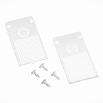 ST005.569.00 Заглушка к магнитному шинопроводу (2шт) ST-Luce Белый СКАЙЛАЙН 48V