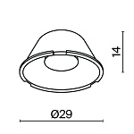 Комплектующие для светильника Technical LensD29-15, фото 2