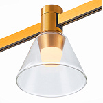 ST814.206.03 Магнитный трековый светильник FARM Золотистый LED 1*3W 3000K 89Lm Ra90 120 IP20 D90xH10 ФАРМ