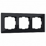Рамка на 3 поста Werkel Favorit (черный) W0031108