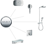 15763000 HG Select термостатический смеситель для душа (внешняя часть), фото 3
