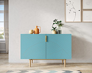 Комод с двумя дверками "Line" LN01/GR1/blue, фото 4