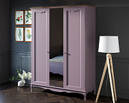 Шкаф Leontina Lavanda двухстворчатый с зеркалом арт ST9327ZL, фото 3