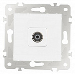 ТВ-розетка без рамки Arte Milano am-203 203.43-1.white