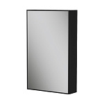 Шкаф зеркальный EQUIL Strong 50, подвесной, 1 дв., дуб черный (szSTRONG.LED.50.1D.R/L-35), фото 1
