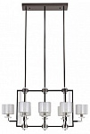 Люстра на штанге Newport 4400 4408/S black glossy, фото 1