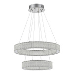 SL6008.103.02 Люстра подвесная ST-Luce Хром/Хром LED 2*50W 3000K ЛАТОЦЦО, фото 2